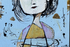 I Blue Portrait
